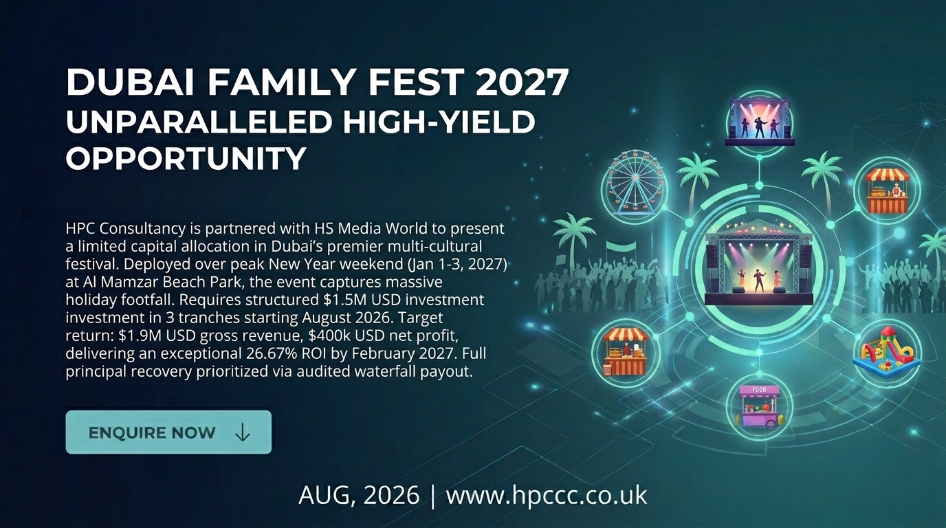 Prime Gulf Investment Opportunity for Investors in Singapore: Dubai Family Fest (Season 1)